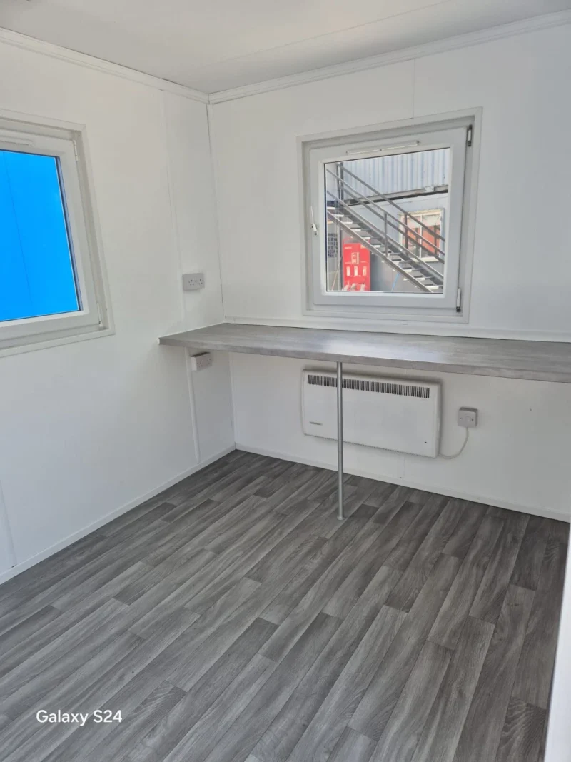 10FT X 8FT Open Plan office shipping container anti vandal - Image 5