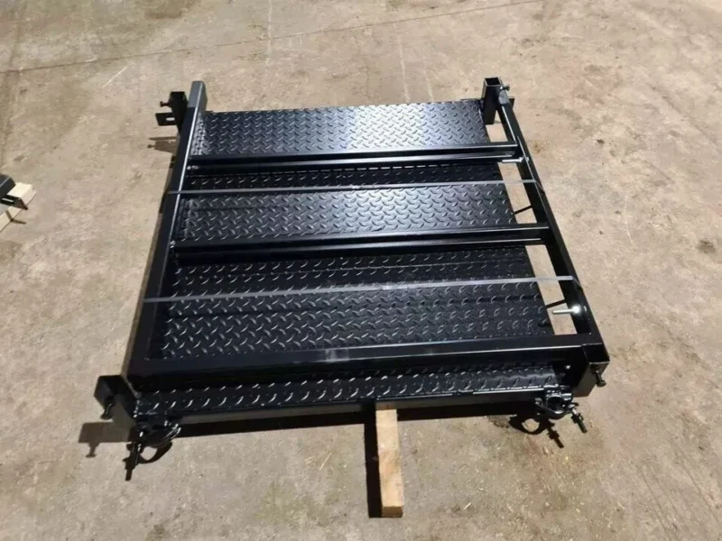 13 Tread Steel Staircase For Portable Office Canteen Site Cabin Container NEW - Image 6