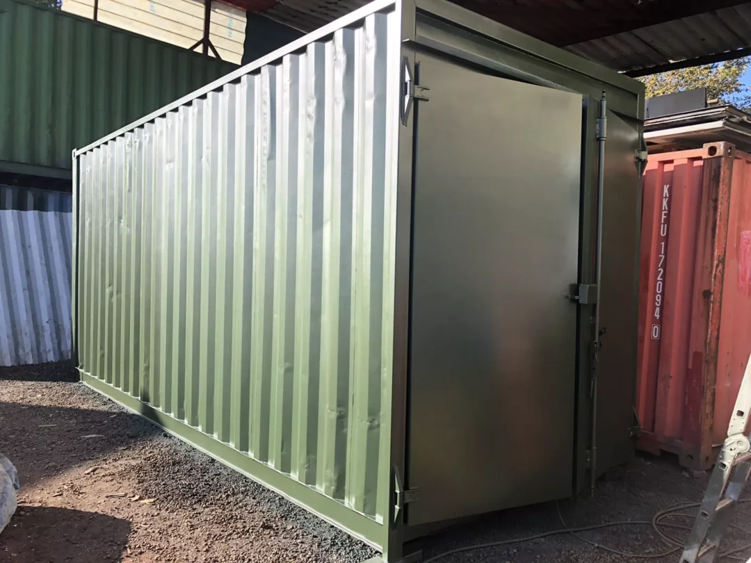 15 Foot 9ft 6 in high cube Shipping Container With Anti Condensation Paint. - Image 2