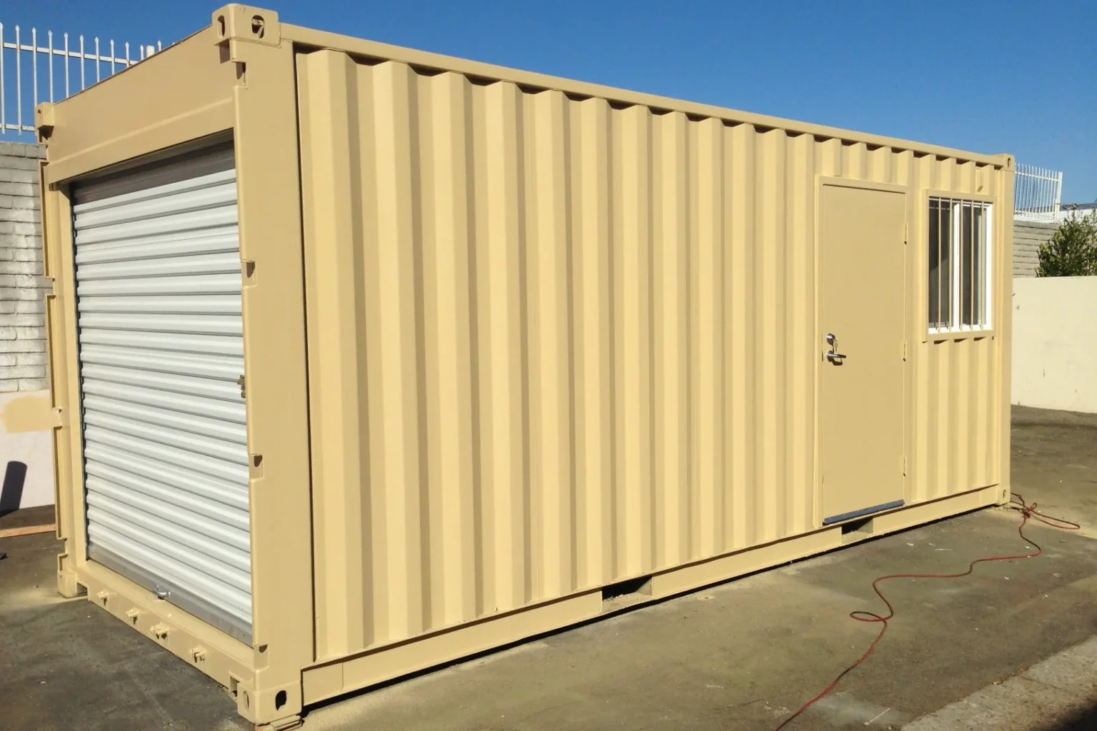 16Ft Storage Container With Roll-Up Door - Image 2