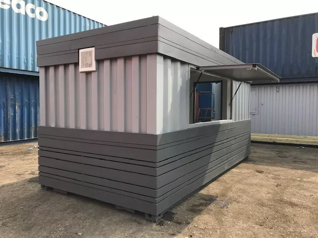 16ft x 8ft shipping container – street food/coffee shop/food kiosk - Image 1