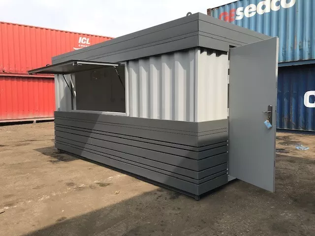 16ft x 8ft shipping container – street food/coffee shop/food kiosk - Image 13