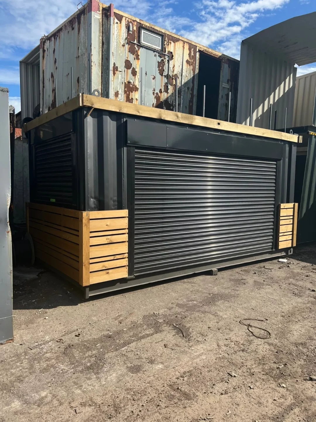 16ft x 8ft Shipping Container – Street Food/Coffee Shop/Food Kiosk – Nationwidee - Image 2