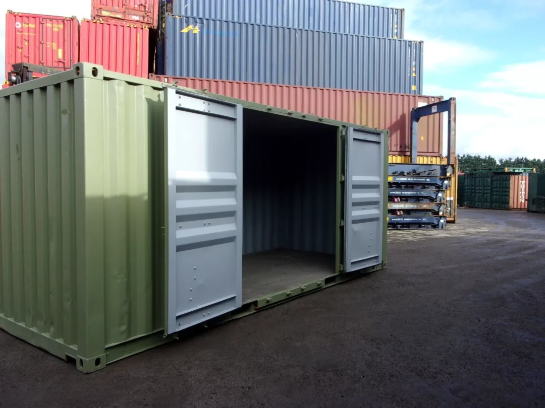 20′ USED Storage Container with Side Doors. - Image 2