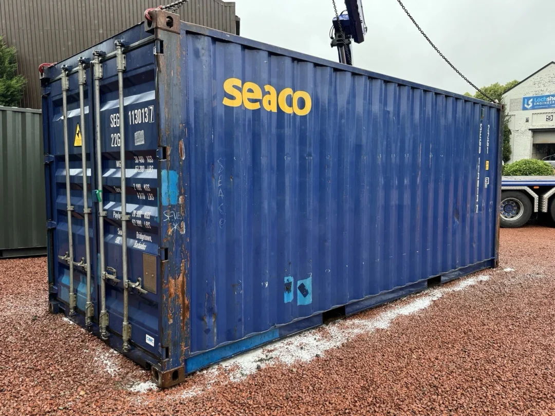 20ft Cargo Worthy Dry Used Shipping Container - Image 2