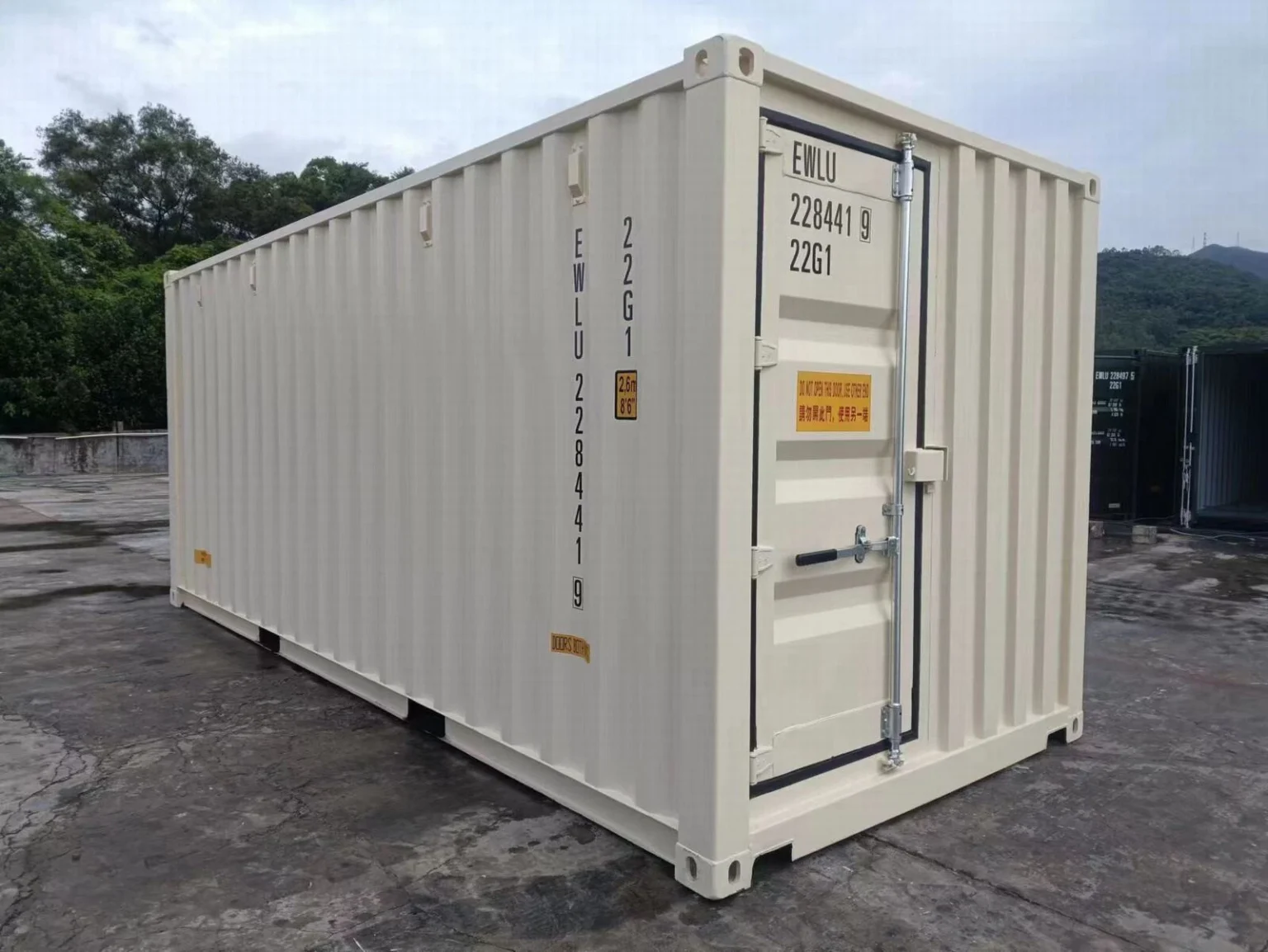 20ft One-Trip Shipping Container – Triple Door Access (Double + Single Door) - Image 2