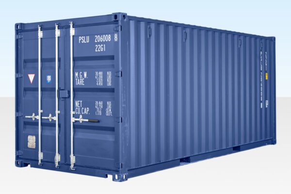 20ft_shipping_container_one_trip_blue_1.jpg 20Ft Shipping Container (One Trip) – Blue - Image 1