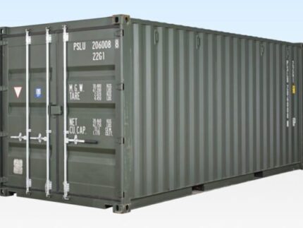 20Ft Shipping Container (One Trip) – Dark Green