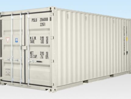 20Ft Shipping Container (One Trip) – White