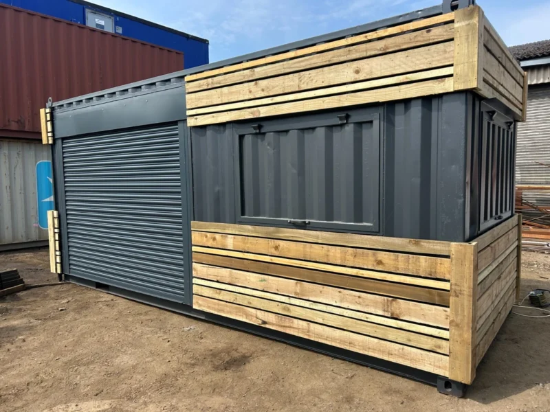 20ft x 8ft Shipping Container – Street Food/Coffee Shop/Food Kiosk - Image 7