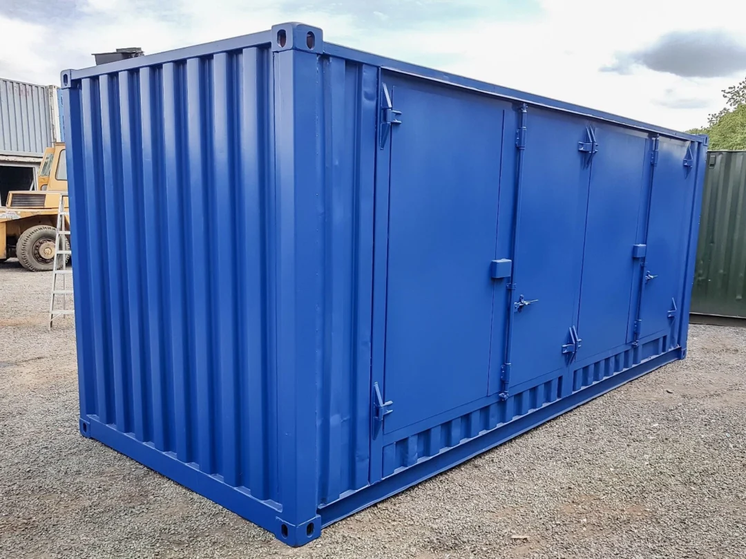 20×8 Bunded Container With Side Doors With Extra Door Secure Lock Boxes. - Image 2