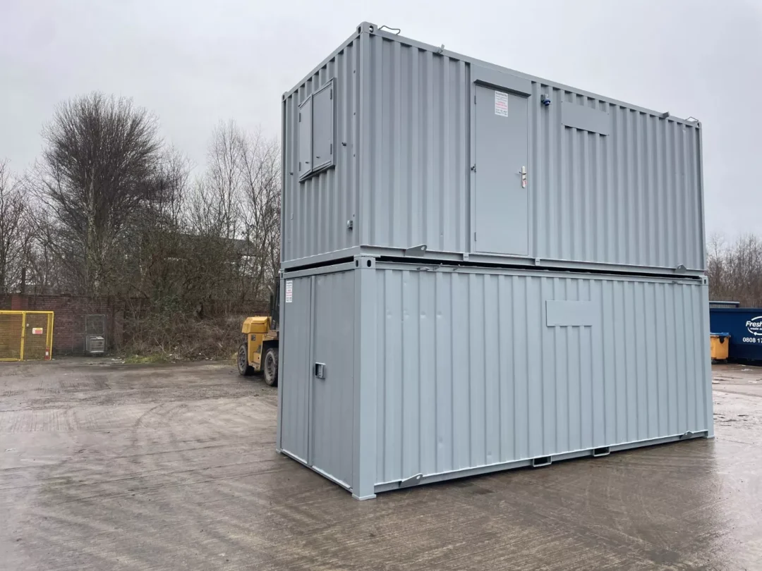 21×8 ft Container Office and Store Stack - Image 2