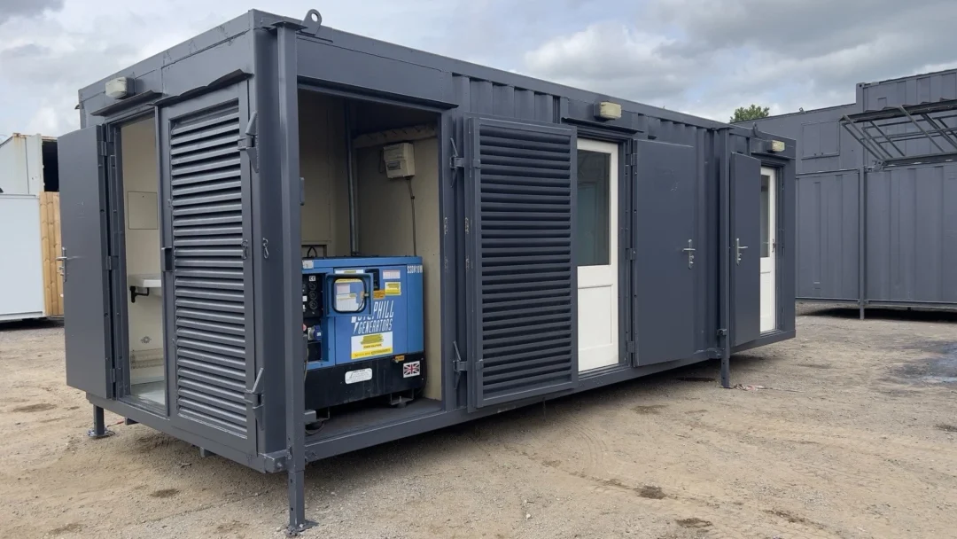 24 x 9ft Anti Vandal Welfare Unit + Generator / Site Office / Canteen / Toilet - Image 2