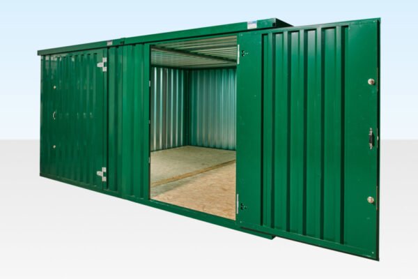 3M X 4.2M Side Linked Flat Pack Container Bundle (Powder Coated) - Image 1