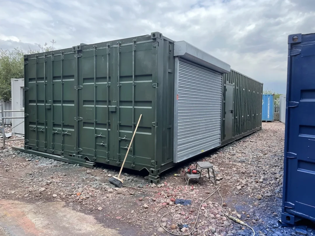 40 x 16 Linked Container Workshop.. Strengthened Optional anti condensation. - Image 2
