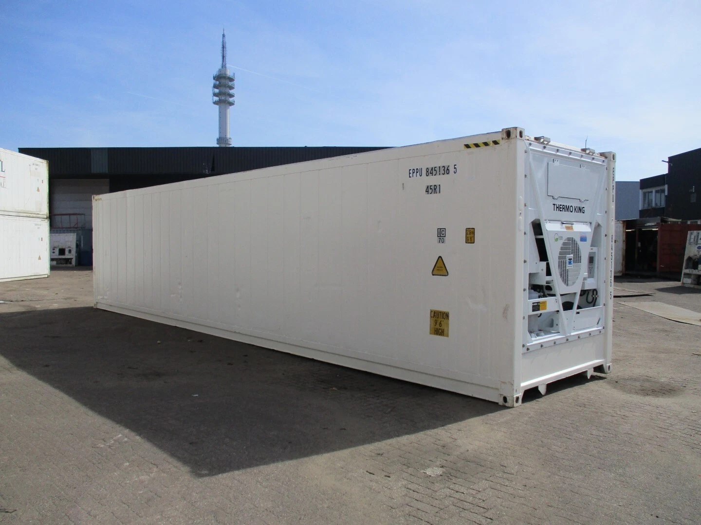 40ft High Cube Used Refrigerated Container with Brand New Thermo King Motor - Image 2