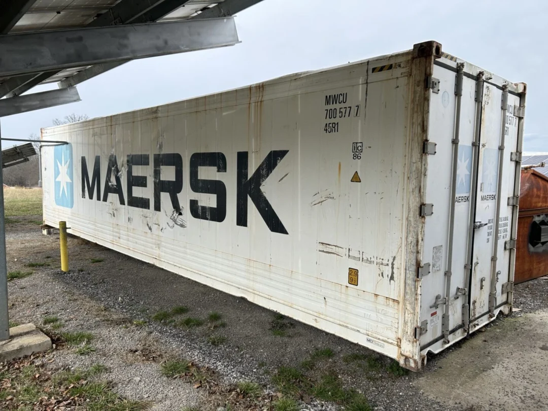 Maersk Used 40ft Cold Storage Reefer Container – Model CCR18060 - Image 2