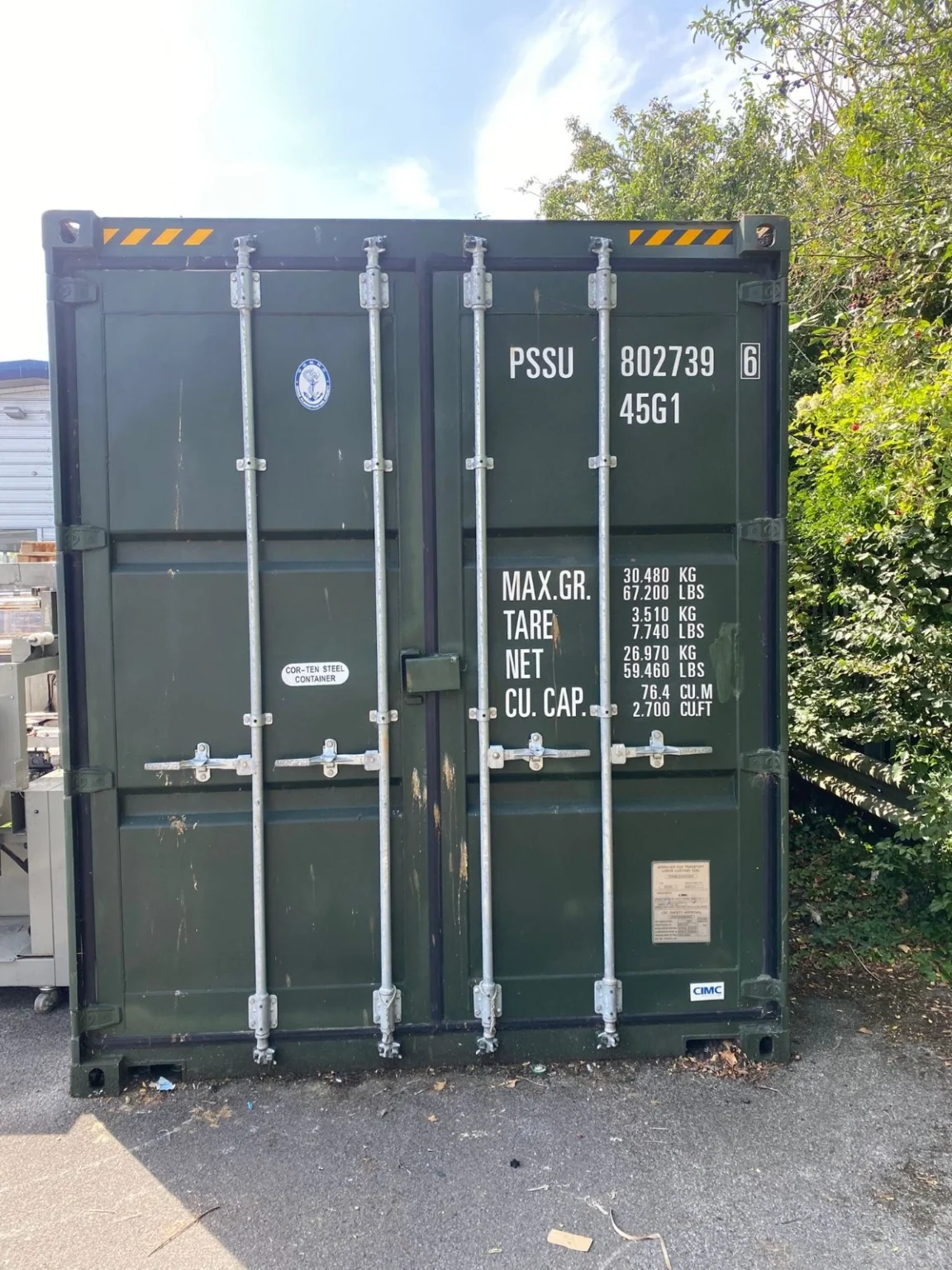 40ft USED Storage or Shipping Container Wind & Watertight - Image 2