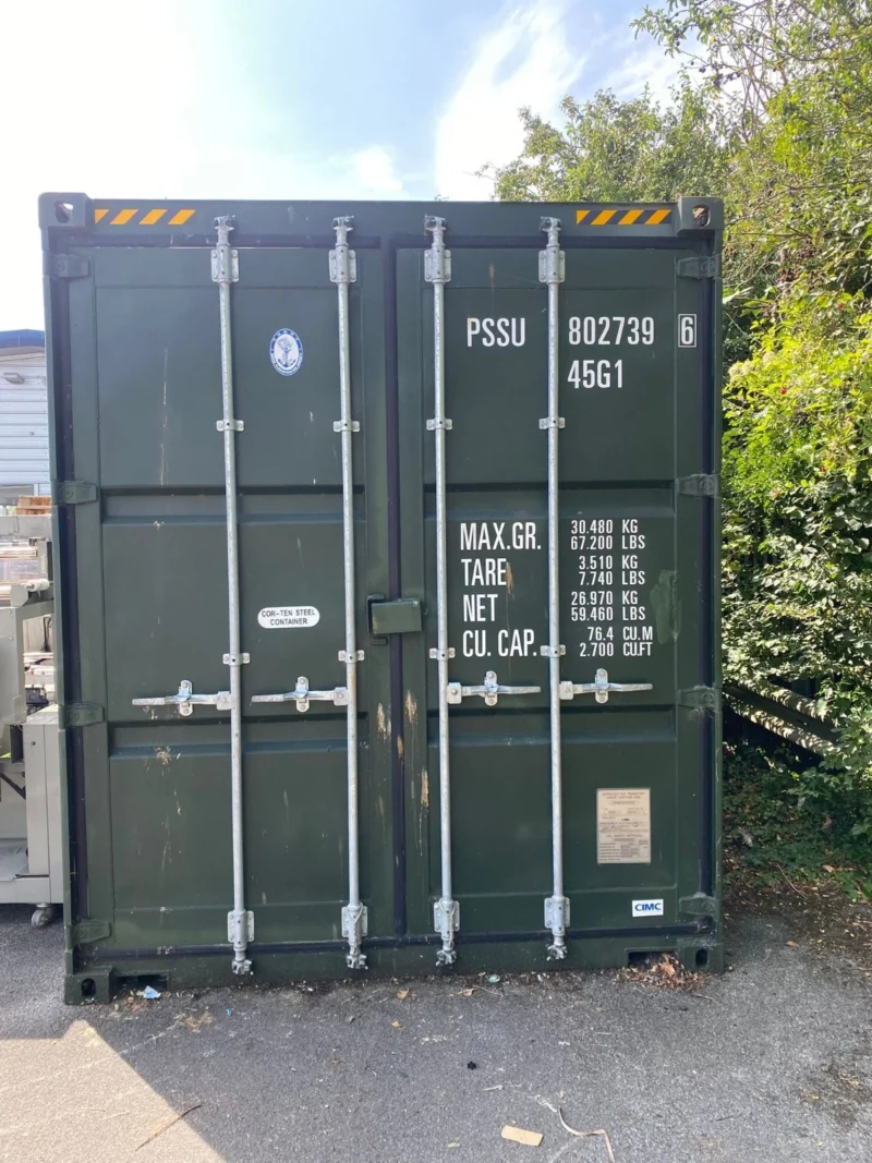 40ft USED Storage or Shipping Container Wind & Watertight - Image 3
