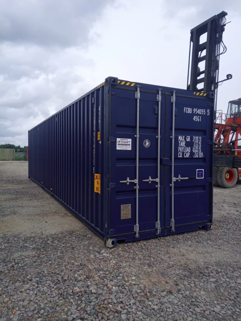 40ft X 8ft High Cube New 1 trip SHIPPING CONTAINER. - Image 13