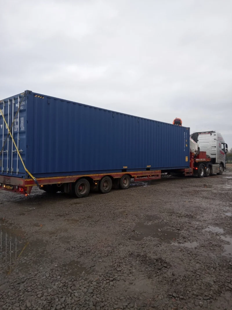 40ft X 8ft High Cube New 1 trip SHIPPING CONTAINER. - Image 2