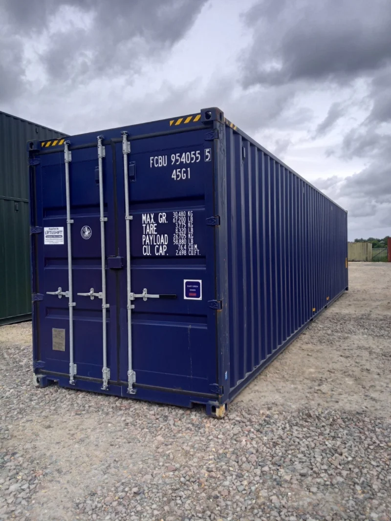 40ft X 8ft High Cube New 1 trip SHIPPING CONTAINER. - Image 8