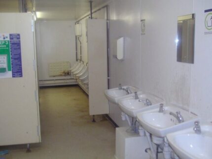 5+1 Steel Toilet Cabin 24Ft x 9Ft