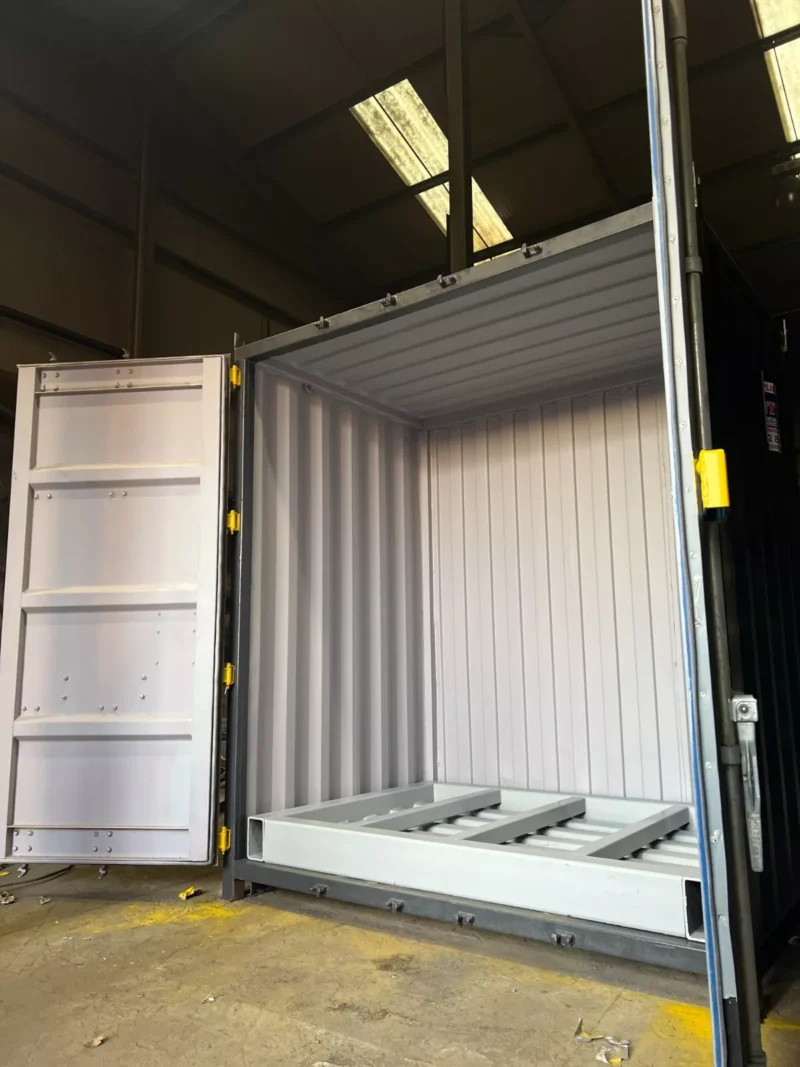 6ft BUNDED Chemical / Paint Storage Container | Secure & Compliant Solution - Image 5