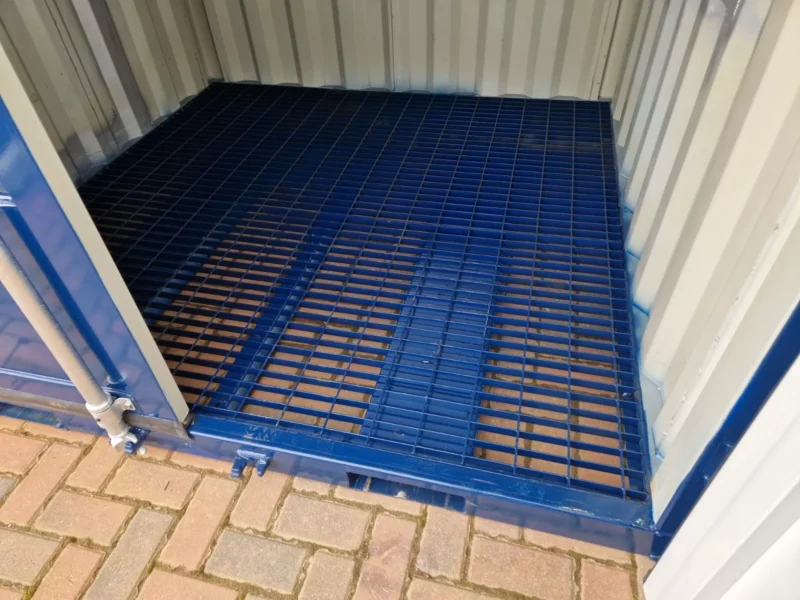 6ft sq. Steel LC Storage container .. Converted for LPG Gas cylinder storage. - Image 4