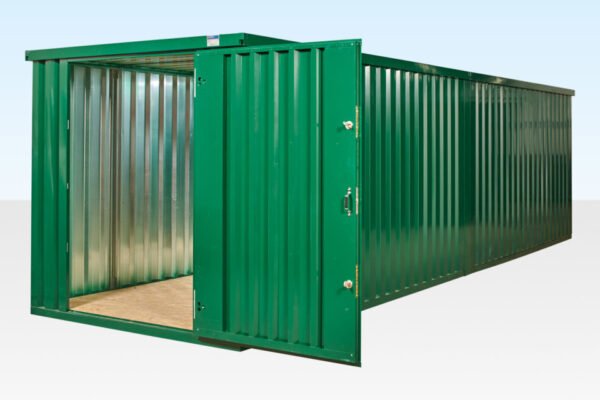 8M X 2.1M End Linked Flat Packed Container Bundle (Powder Coated) - Image 1