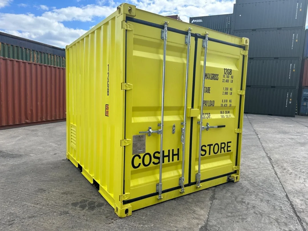 9ft x 7ft New COSHH / Chemical Store Shipping Container / Cabinet - Image 2