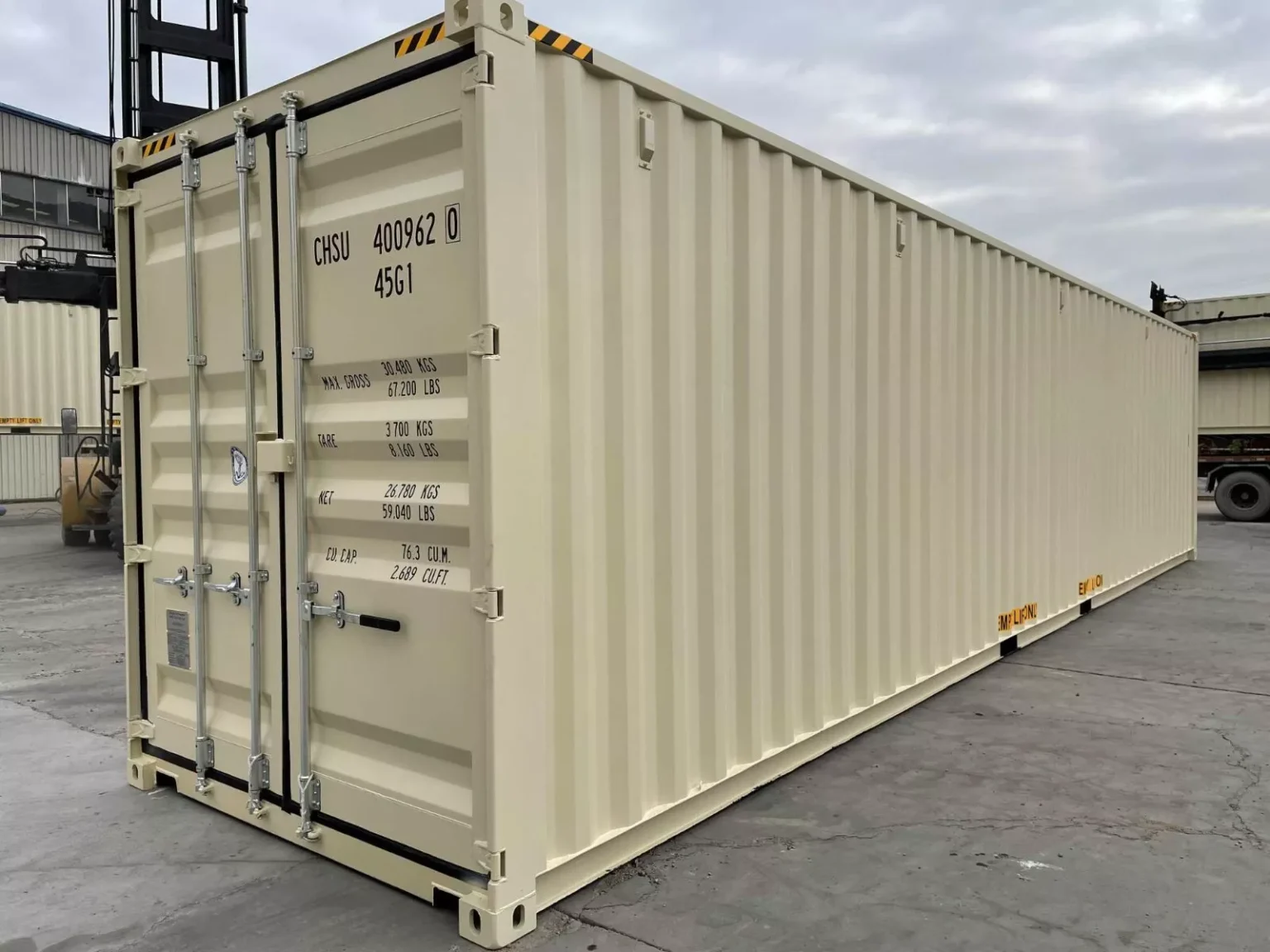 New / One-Trip 40ft High Cube Shipping Containers Leeds - Image 2