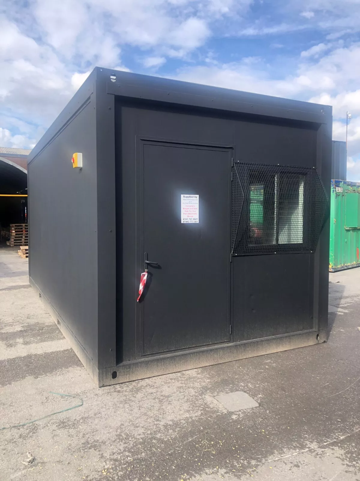 PORTABLE 20FT X 8FT OPEN OFFICE/DOCUMENT STORE - Image 2