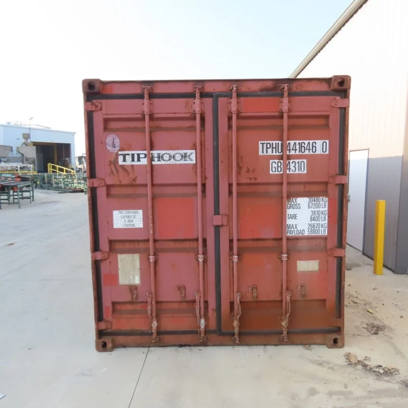 Tiphook 40′ Standard Height End Door Shipping Container (Bad Floor) - Image 13