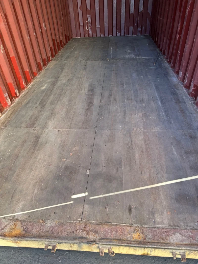 Used 20ft Conex Shipping / Storage Container – Yellow/Gold – Priced to Sell! - Image 10