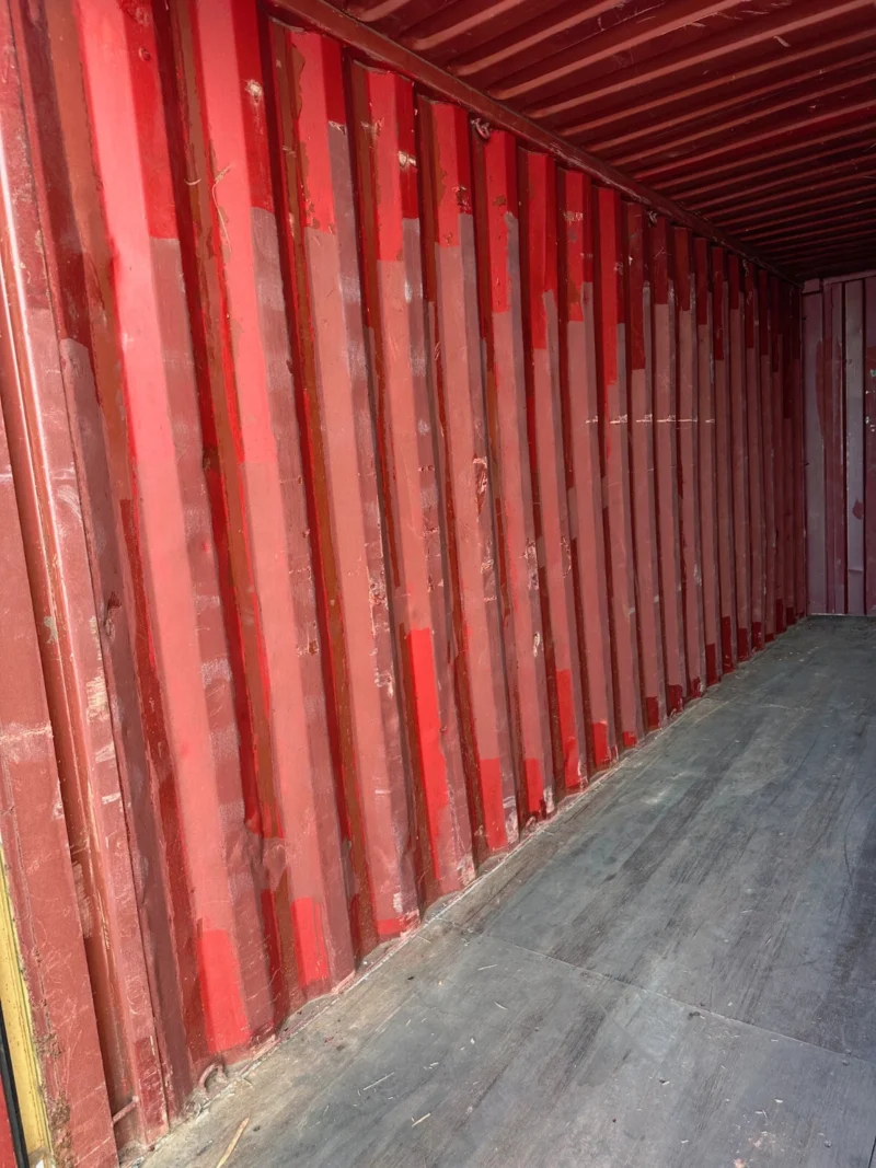 Used 20ft Conex Shipping / Storage Container – Yellow/Gold – Priced to Sell! - Image 11