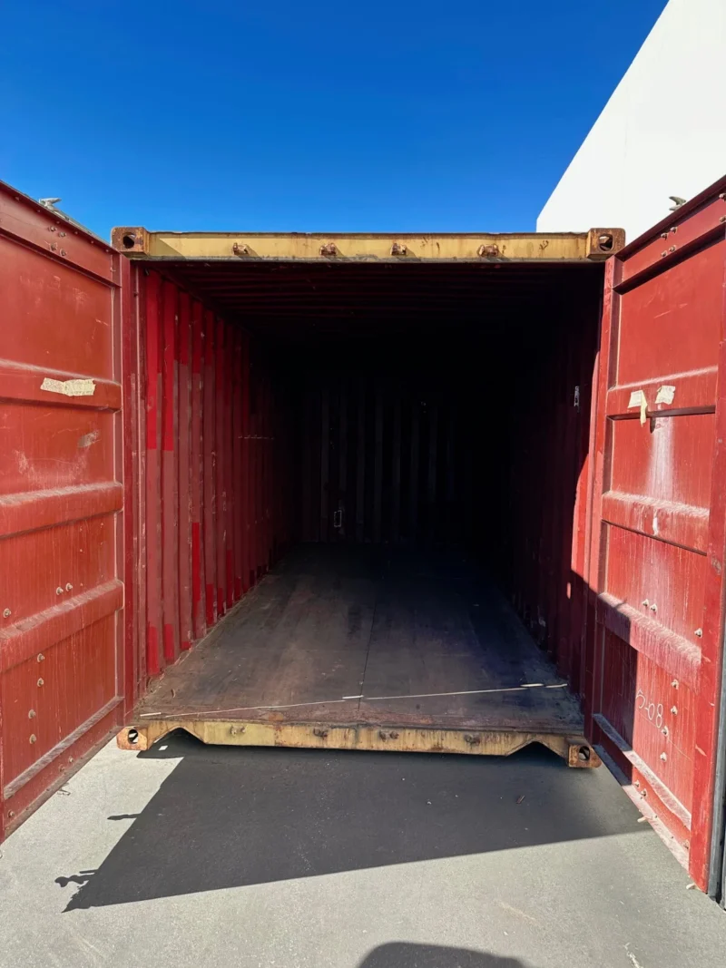 Used 20ft Conex Shipping / Storage Container – Yellow/Gold – Priced to Sell! - Image 8
