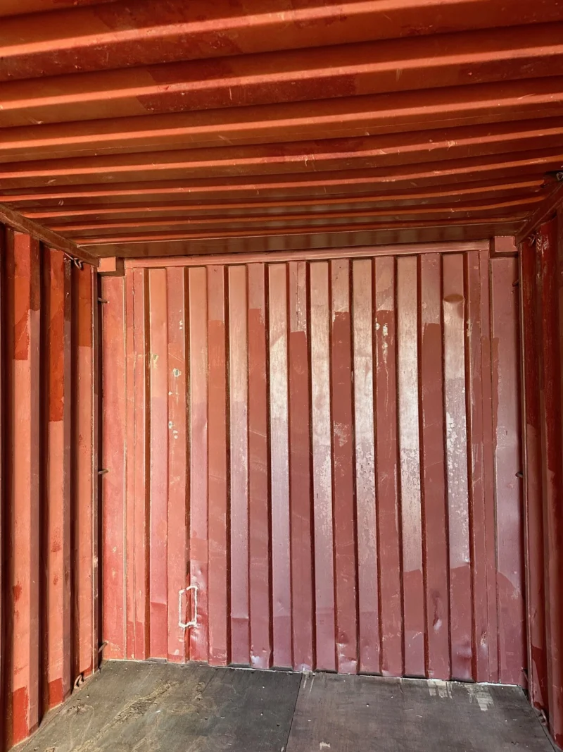 Used 20ft Conex Shipping / Storage Container – Yellow/Gold – Priced to Sell! - Image 9