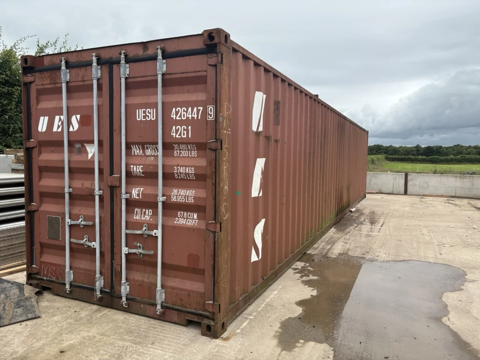 Used 40ft High Cube Shipping Container - Image 2