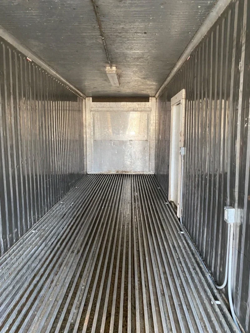 Used 40ft Refrigerated Shipping Container – With Custom Side Door Access - Image 10