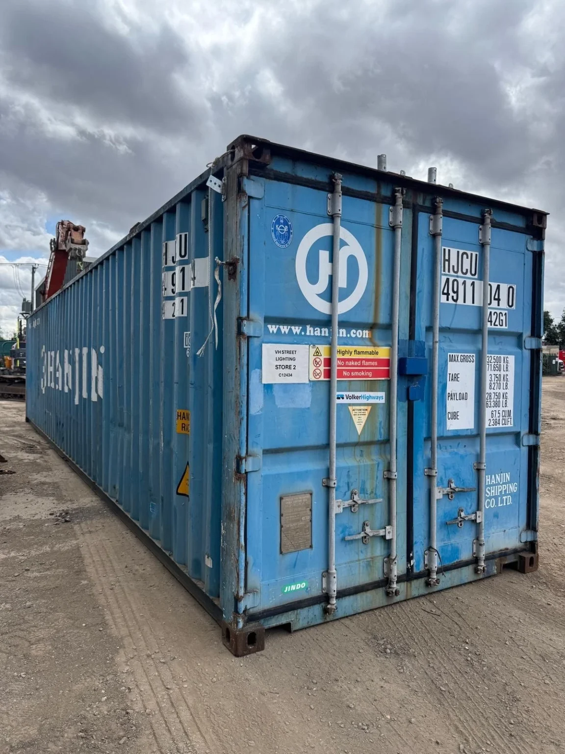 Used 40ft shipping container. Storage container. - Image 2